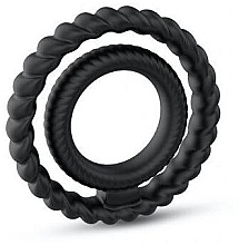 Düfte, Parfümerie und Kosmetik Erektionsring schwarz - Marc Dorcel Dual Ring Black 