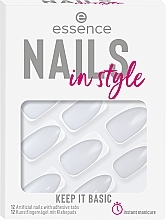 Kunstfingernägel mit Klebepads - Essence Nails In Style Keep It Basic — Bild N1