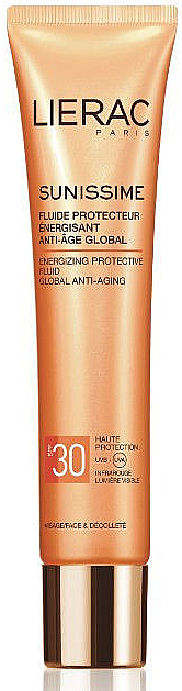 Anti-Aging Sonnenschutzfluid für das Gesicht SPF 30 - Lierac Sunissime Energizing Protective Fluid Global Anti-Aging — Bild N3