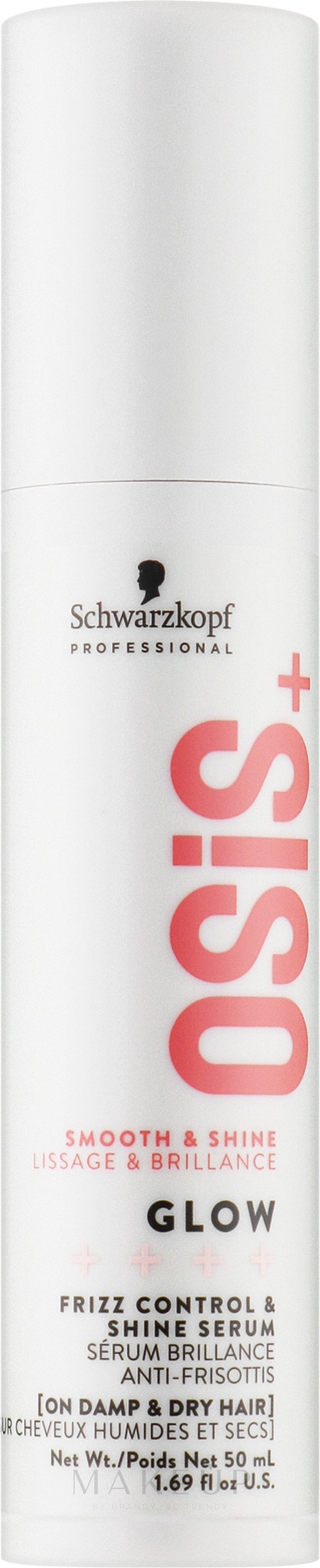 Serum für glänzendes Haar - Schwarzkopf Professional Osis+ Glow — Bild 50 ml
