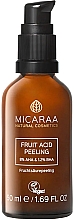 Düfte, Parfümerie und Kosmetik Peeling mit Fruchtsäuren - Micaraa Fruit Acid Peeling