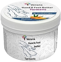 Düfte, Parfümerie und Kosmetik Hand- und Fußöl Kurkuma - Verana Hand & Foot Butter Turmeric