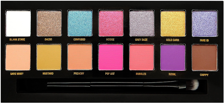 Lidschatten-Palette - W7 Whatever! Pressed Pigment Palette — Bild N2