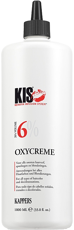 Entwicklerlotion bei allen Haarfarben und Blondierungen 6% - Kis Care OxyCreme — Bild N1