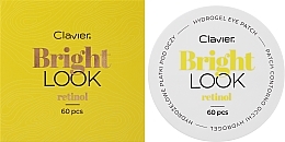 Hydrogel-Augenpatches mit Retinol - Clavier Bright Look Retinol Hydrogel Eye Patch — Bild N2