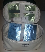 Düfte, Parfümerie und Kosmetik Set - Trind Natural Nail Care (Bag + Buf + Stickers/1 + Cr/5ml + Mask/5ml + Cr/5ml + CR/5ml)