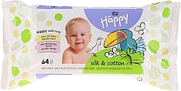 Düfte, Parfümerie und Kosmetik Feuchttücher "Seide und Baumwolle" - Bella Baby Happy Silk & Cotton
