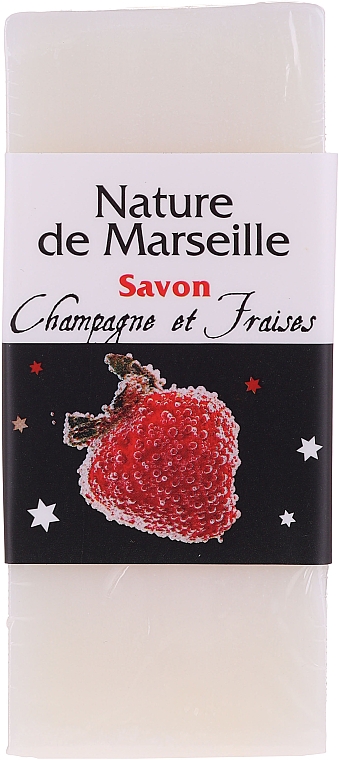 Körperpflegeset Erdbeere und Champagner - Nature De Marseille (Duschgel 150ml + Handcreme 60ml + Körperbalsam 100ml + Seife 95g) — Bild N5