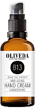 Düfte, Parfümerie und Kosmetik Straffende Anti-Aging Handcreme - Oliveda B13 Anti Aging Hand Cream