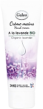 Düfte, Parfümerie und Kosmetik Pflegende Handcreme mit Bio-Lavendel - Galeo lavender BIO Hand Cream