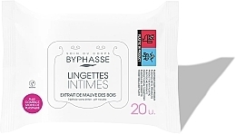 Intimpflegetücher für empfindliche Haut - Byphasse Intimate Wipes For Sensitive Skin — Bild N1