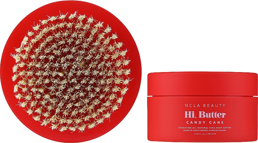 Set - NCLA Beauty Candy Cane (Körperbutter/100 g + Körperbürste/1 St.) — Bild N2