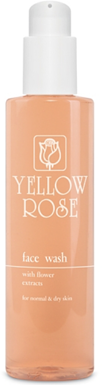 Tiefenreinigendes Gesichtswaschgel mit Blütenextrakten für normale und trockene Haut - Yellow Rose Face Wash With Flower Extracts — Bild N1