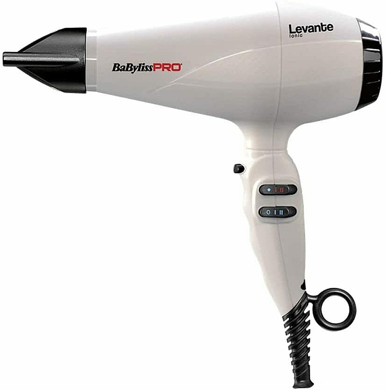 Haartrockner BAB6950WIE - BaByliss PRO Levante Ionic White 2100W  — Bild N1