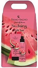 Set Wassermelonensorbet - Primo Bagno Watermelon Sorbet Gift Set (b/lot/150ml + h/b/mist/150ml) — Bild N1