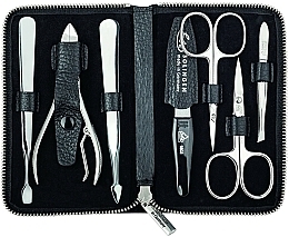 Maniküre-Set 7-tlg. Travel - Erbe Solingen Manicure Set Black — Bild N1