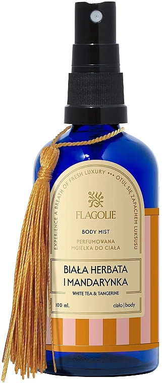 Parfümierter Körpernebel - Flagolie White Tea I Tangerie Perfumed Body Mist — Bild N1