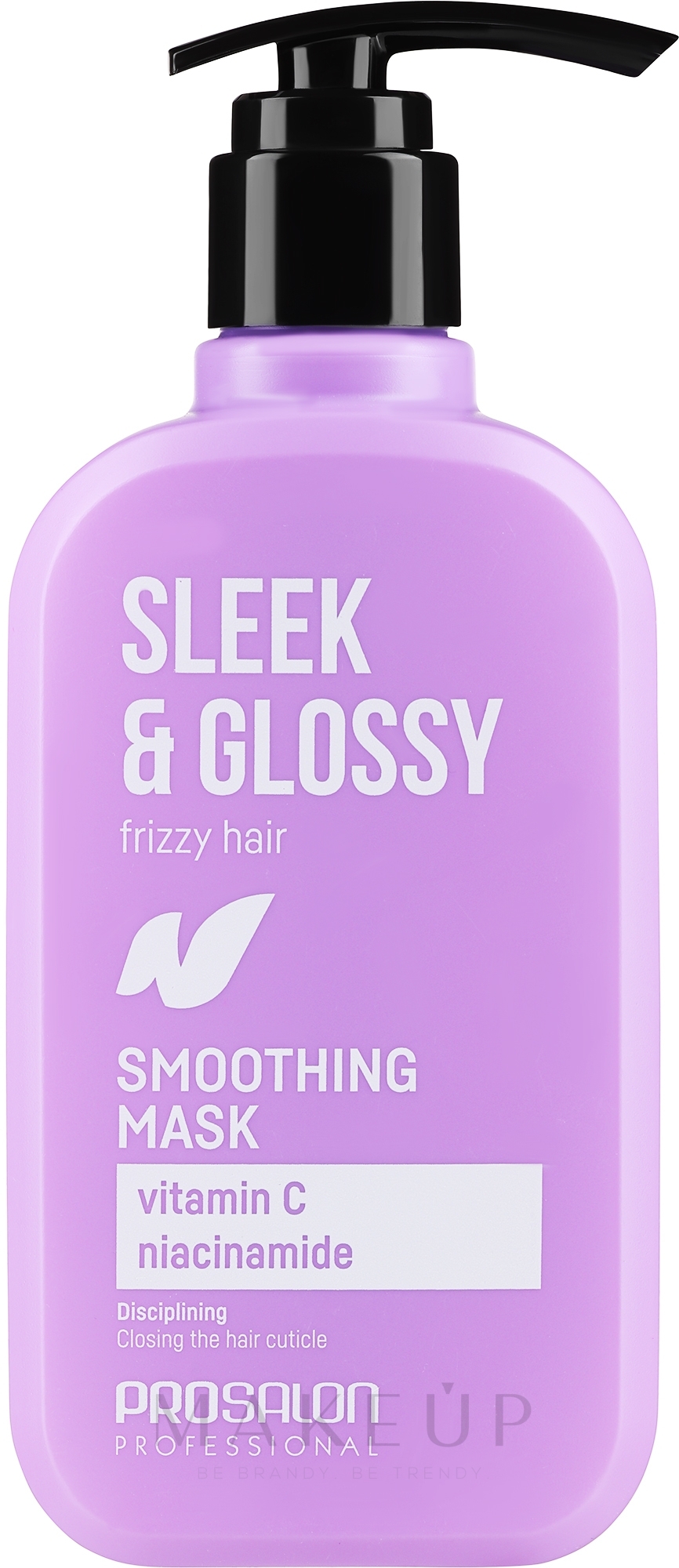 Balsam für lockiges Haar - Prosalon Sleek & Glossy Smoothing Conditioner — Bild 375 ml