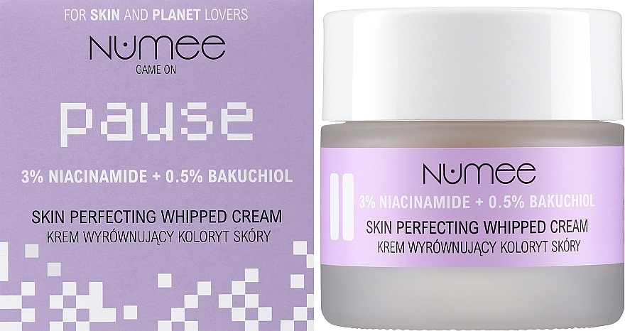 Gesichtscreme Schlagsahne - Numee Game On Pause Skin Perfecting Whipped Cream — Bild N2