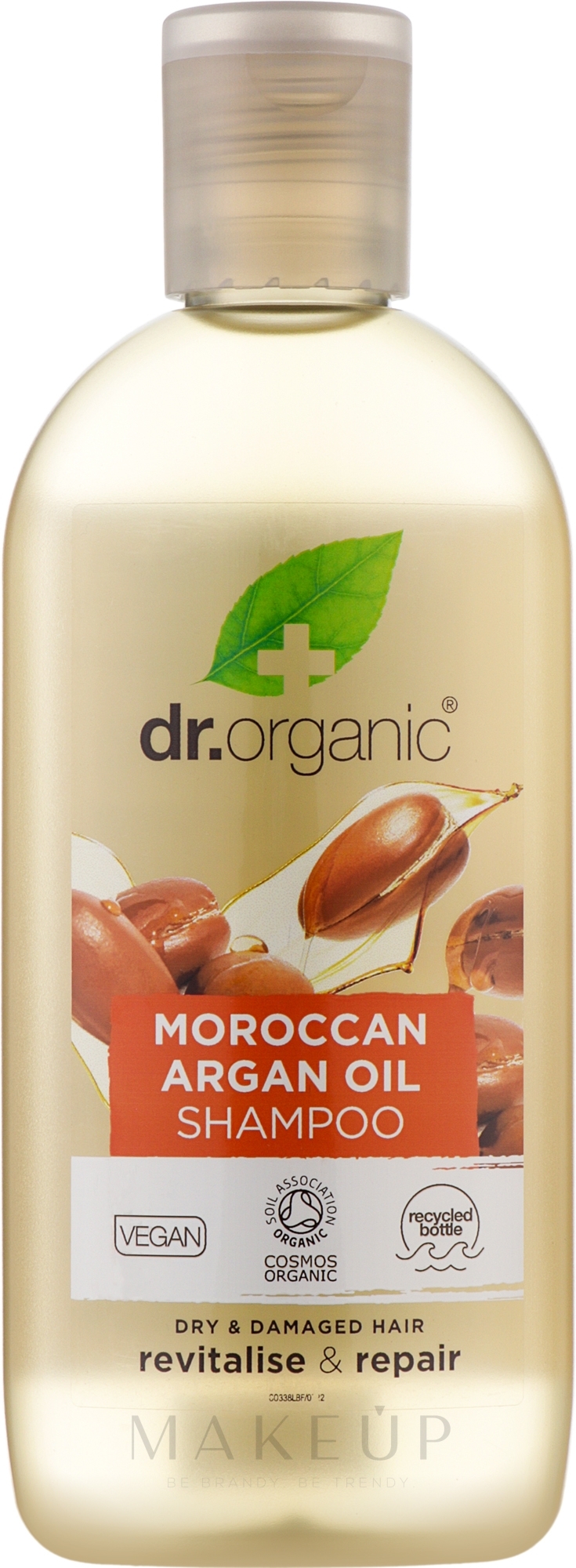 Feuchtigkeitsspendendes Shampoo mit Arganöl - Dr. Organic Bioactive Haircare Moroccan Argan Oil Shampoo — Bild 265 ml