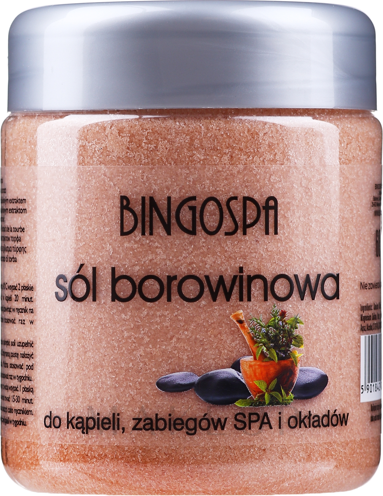 Torfsalz für Bad und Umschläge - BingoSpa Salt Mud Bath — Bild 600 g