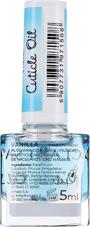 Nagelhautöl Vanille - Claresa Vanilla Cuticle Oil — Bild N4
