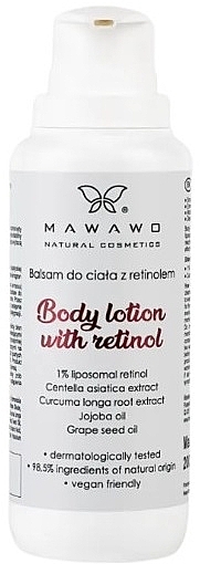 Körperlotion mit Retinol - Mawawo Body Lotion With Retinol — Bild N1