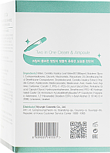 2in1 Gel-Creme für das Gesicht mit Centella Asiatica - FarmStay Cica Farm Revitalizing Cream Ampoule — Bild N3