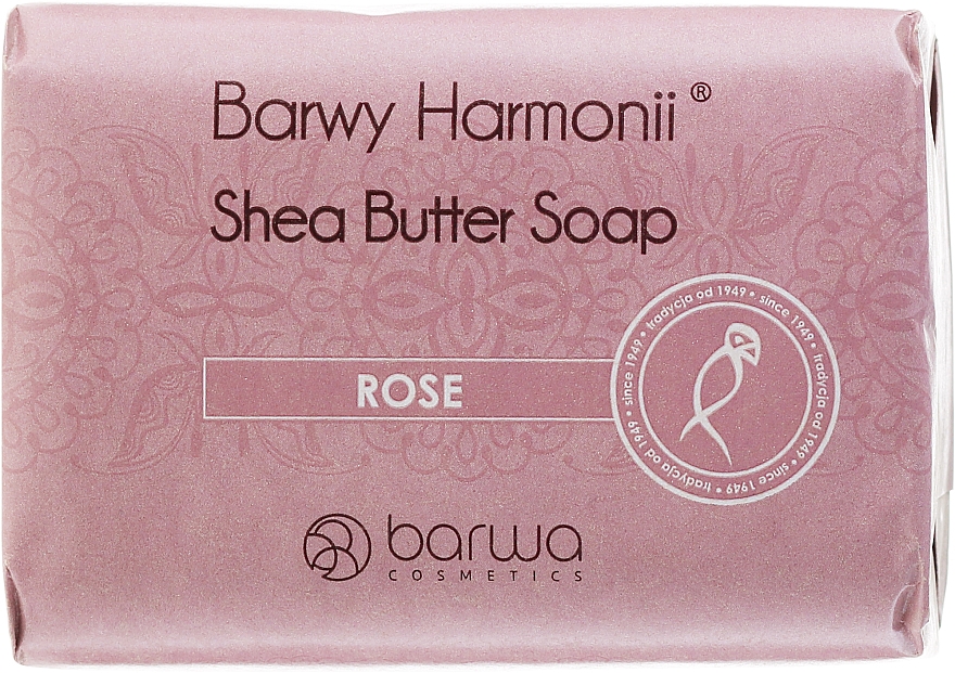 Seife mit Sheabutter und Rosenextrakt - Barwa Harmony Rose Soap — Bild N1