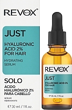 Haar- und Kopfhautserum mit Hyaluronsäure - Revox Just Hyaluronic Acid 2% For Hair — Bild N1