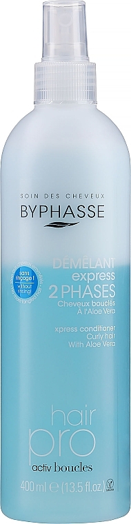 Conditioner für lockiges Haar - Byphasse Express 2 Phases Activ Boucles Curly Hair