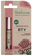 Düfte, Parfümerie und Kosmetik Feuchtigkeitsspendendes Lippenserum Rose - Saloos Bio Moisturizing Lip Serum Rose