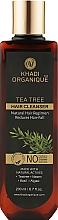 Düfte, Parfümerie und Kosmetik Natürliches Shampoo gegen Schuppen und Haarausfall - Khadi Organique Tea Tree Hair Cleanser