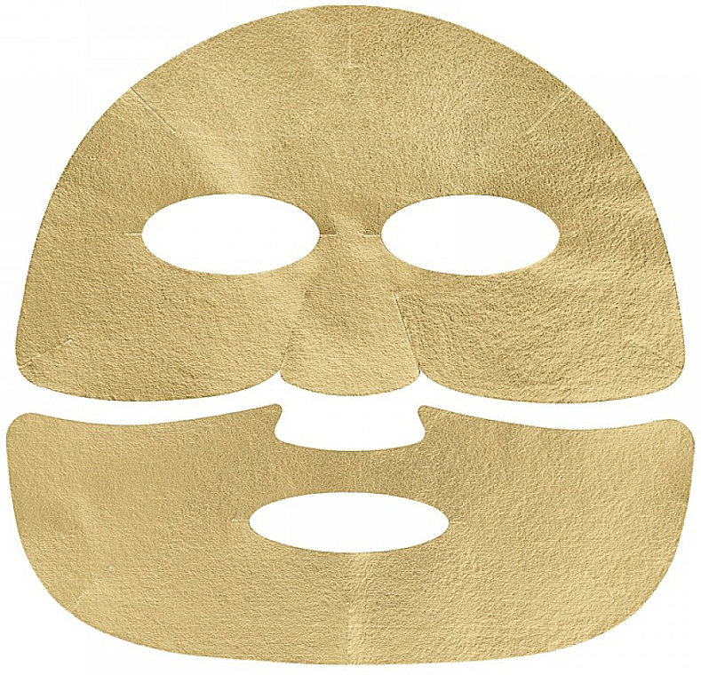 Tuchmaske für das Gesicht mit goldenen Partikeln - Holika Holika Prime Youth Gold Caviar Gold Foil Mask — Bild N3