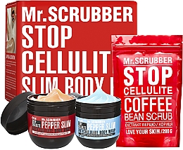 Set - Mr.Scrubber Stop Cellulite Hot & Cold + Scrub (cr/2x250g + scrub/200g) — Bild N1