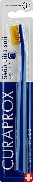 Zahnbürste ultra weich CS 5460 blau-gelb - Curaprox — Bild N1