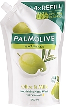 Flüssigseife mit Olivenöl - Palmolive Naturel (Nachfüller) — Bild N4