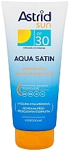 Düfte, Parfümerie und Kosmetik Feuchtigkeitsspendende Sonnenlotion - Astrid Sun Aqua Satin Moisturizing Milk OF 30