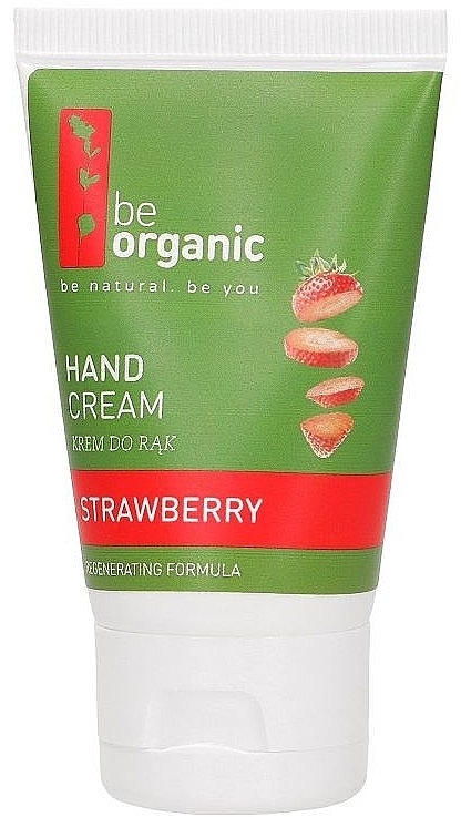 Handcreme Erdbeere - Be Organic Hand Cream Strawberry — Bild N1