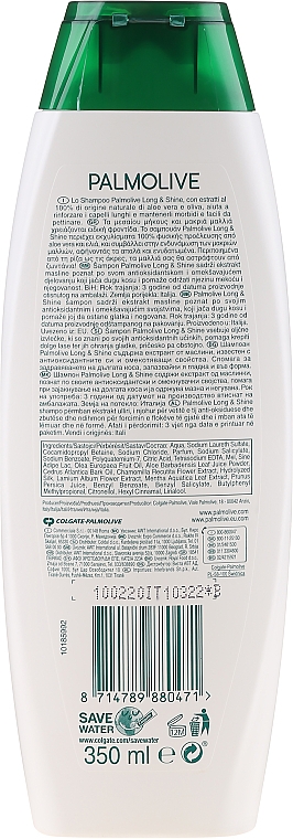 Shampoo mit Olive - Palmolive Naturals Long & Shine Shampoo — Bild N3