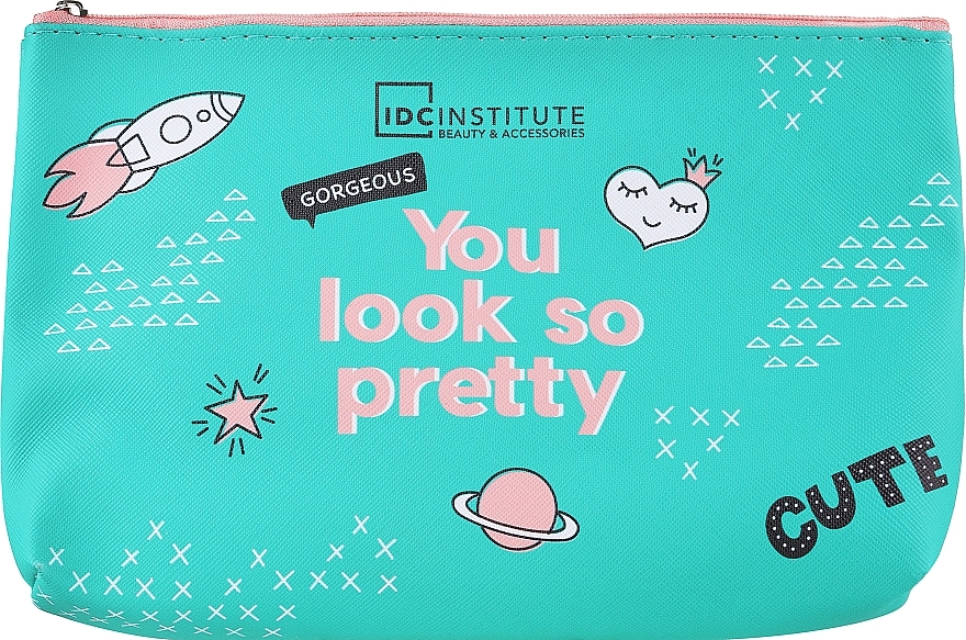 Kosmetiktasche, blau - IDC Institute Sweet & Pretty — Bild N1