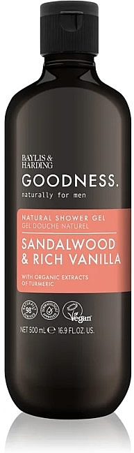 Duschgel - Baylis & Harding Goodness Sandalwood & Rich Vanilla — Bild N1