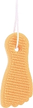 Bimsstein für die Füße 3000/10S hellorange - Titania Pumice Sponge Foot — Bild N1