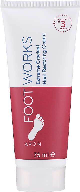 Intensiv regenerierende Creme für rissige Fersen - Avon Foot Works Extreme Cracked Hil Restoring Cream — Bild N1