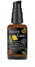Düfte, Parfümerie und Kosmetik Zweiphasiges Gesichtsserum - E-Fiore Sunny Care Natural Two-Phase Serum
