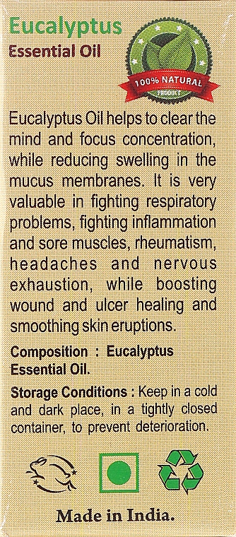 Ätherisches Eukalyptusöl - Sattva Ayurveda Eucalyptus Essential Oil — Bild N3