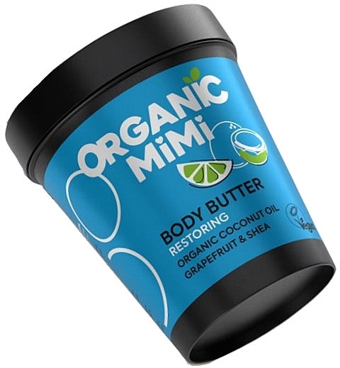 Revitalisierendes Körperöl Kokosnuss und Grapefruit - Organic Mimi Body Butter Restoring Coconut & Grapefruit — Bild N1