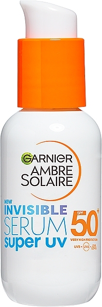 Sonnenschutzserum für das Gesicht - Garnier Ambre Solaire Invisible Serum Spf50 — Bild N1