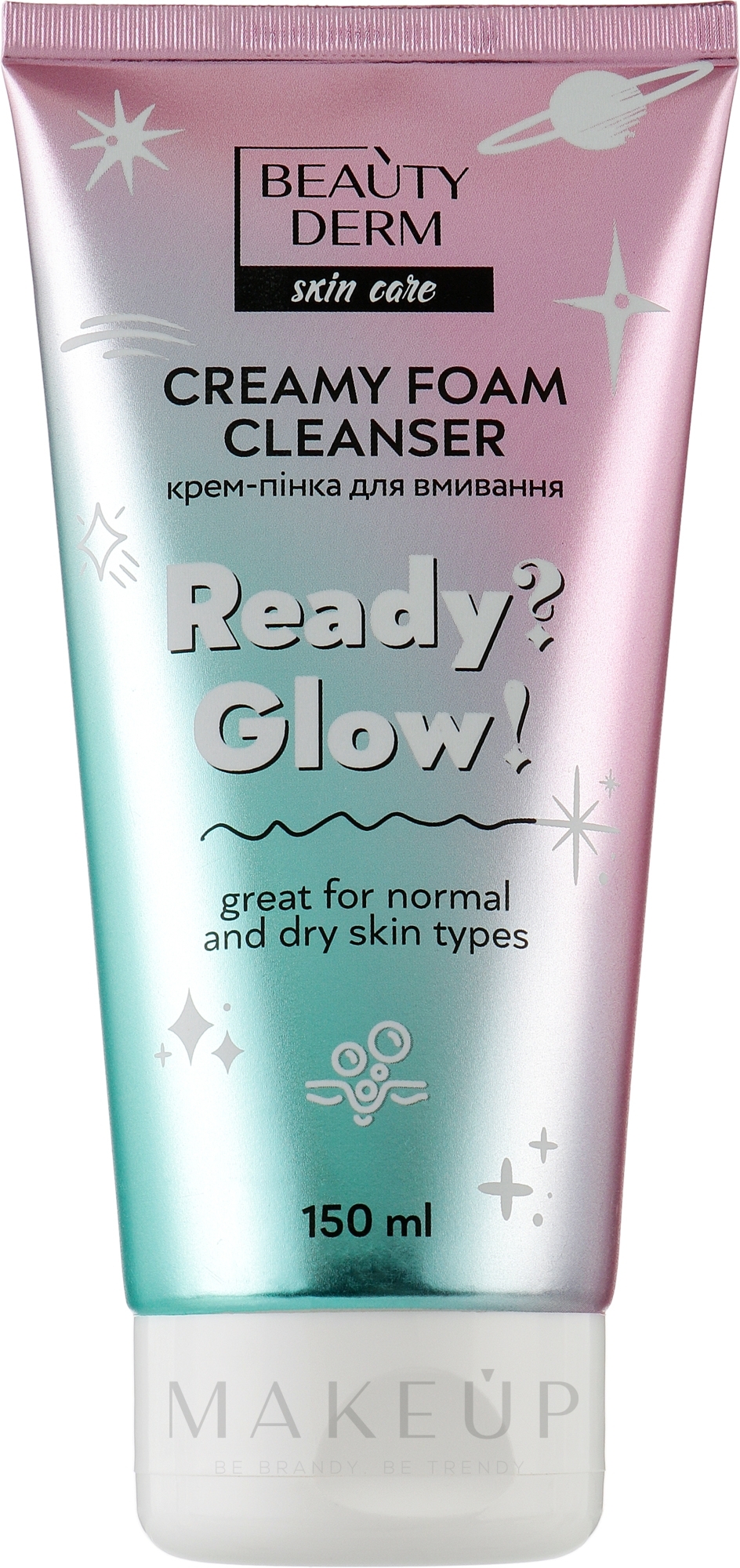 Cremeschaum zum Waschen Ready? Glow! - Beauty Derm — Bild 150 ml