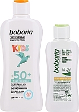 Babaria Kids Gift Set (Körperlotion 200ml + Körperbalsam 300ml)  - Gesichtspflegeset — Bild N1